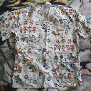 Scrub top